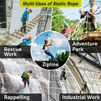 Edelrid Performance Static 10 mm 100 Mt Kernmantle Rope
