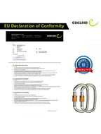 Edelrid Steel Oval Screw Carabiner