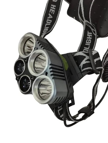 5 Lights Bright Rechargeable Headlamp
