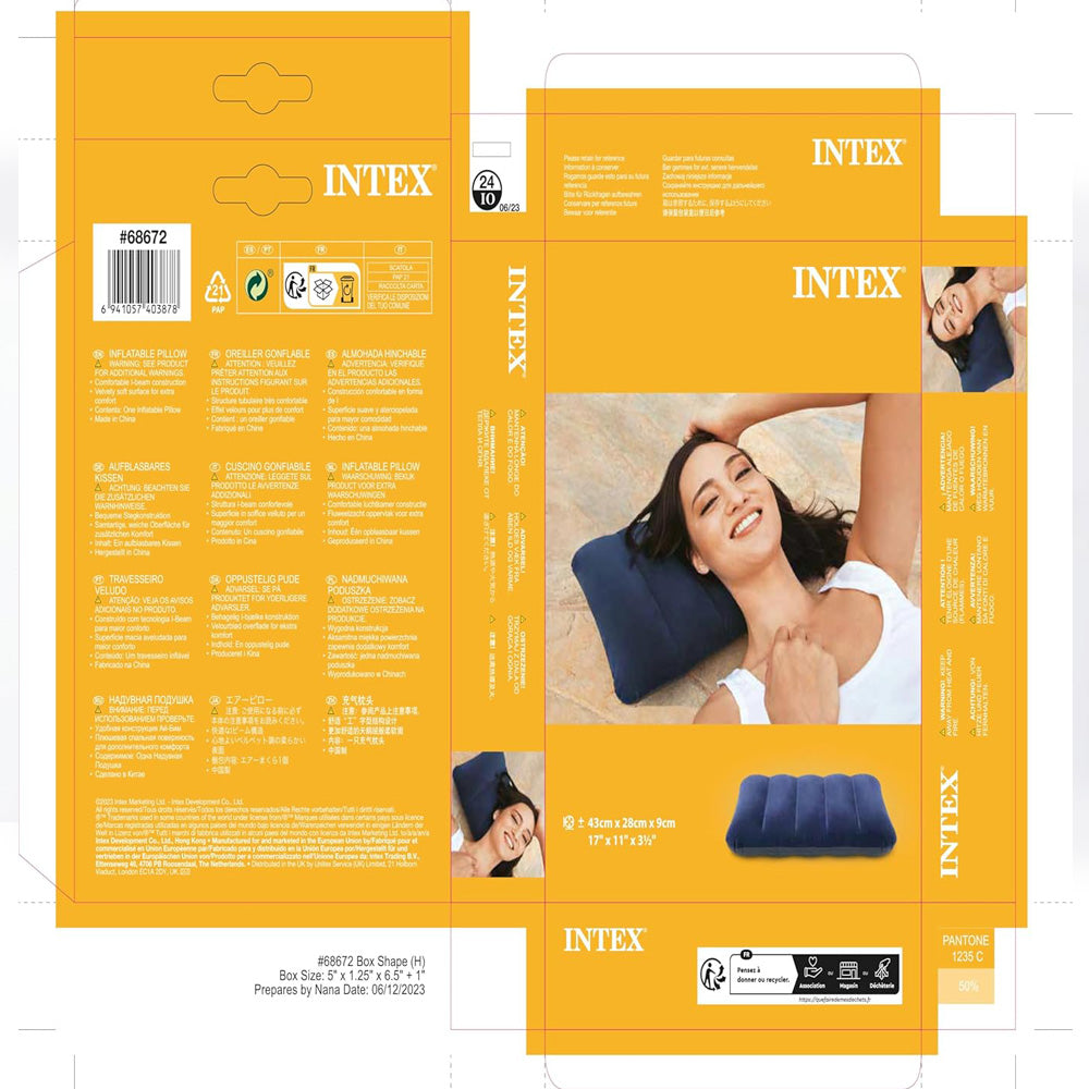 Intex Inflatable Head Pillow