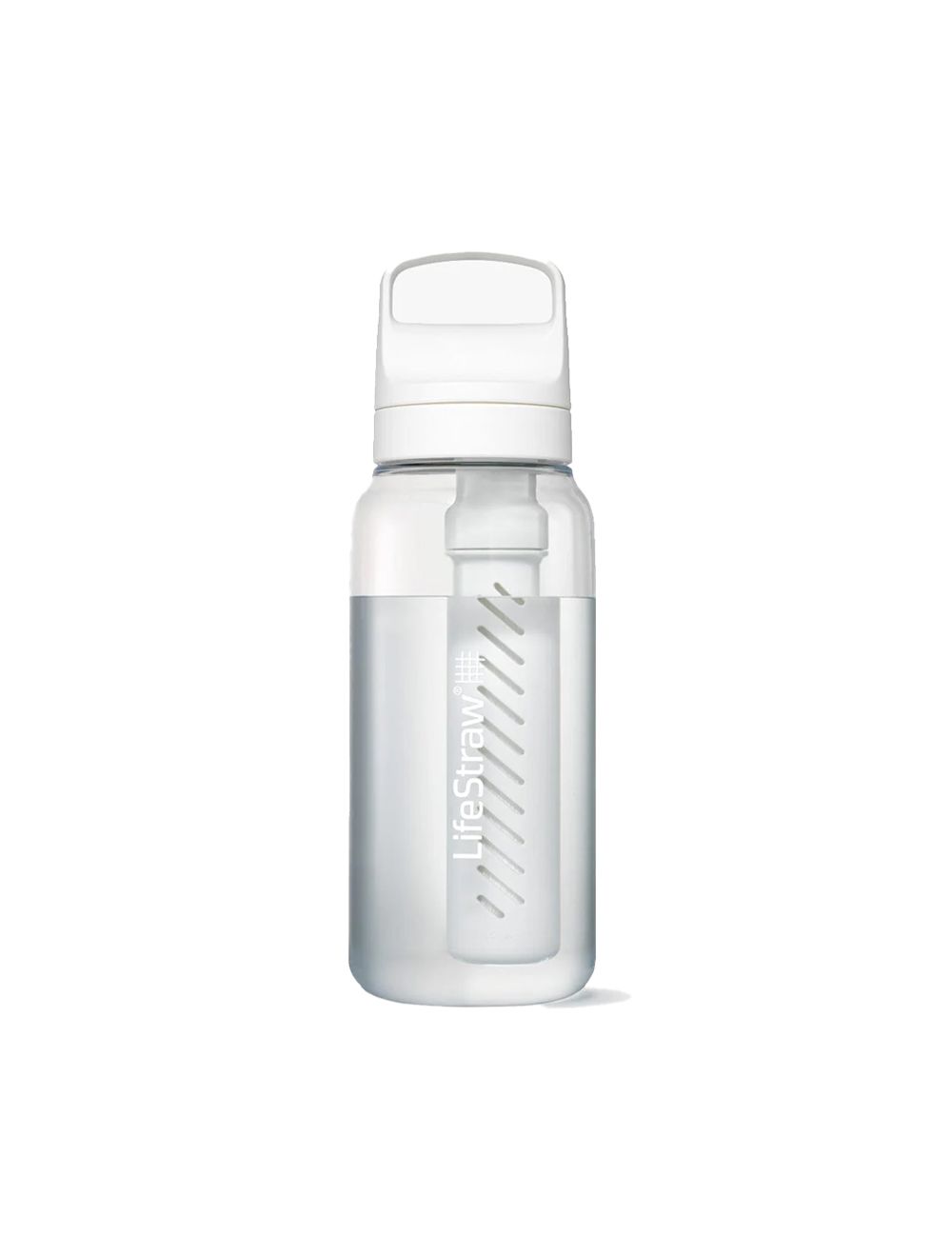 LifeStraw Go Series 2.0 Water Filter Bottle, 34 oz Clear