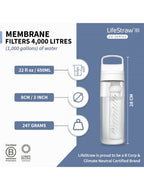 Lifestraw Go Series 2.0 22 fl oz Water Filter Bottle