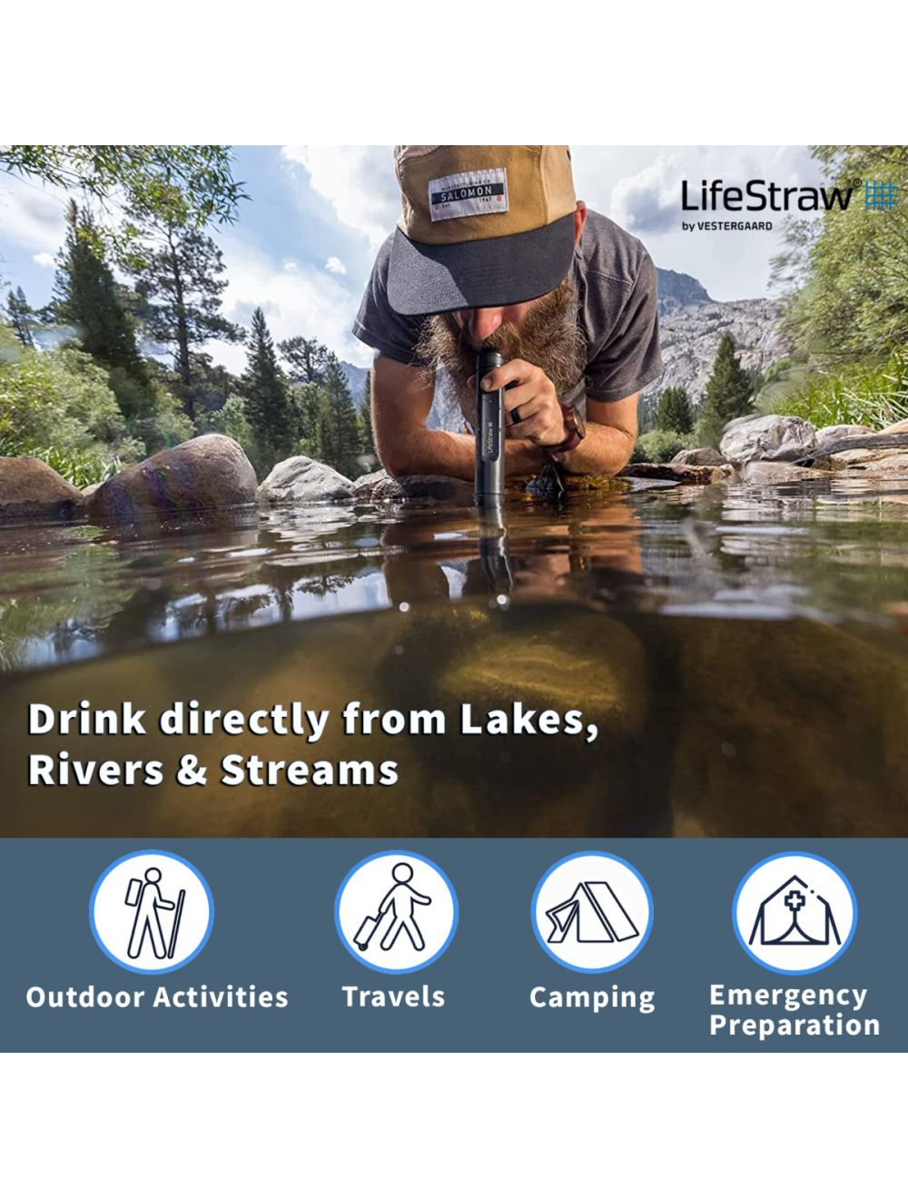 LifeStraw Peak Series Straw Water Filter