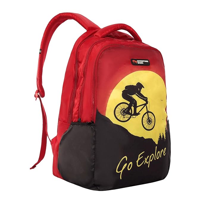 Adventure Worx School Bag Vega Red