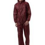 Wildcraft Rain Cheater Suit Classic_Solid Maroon L