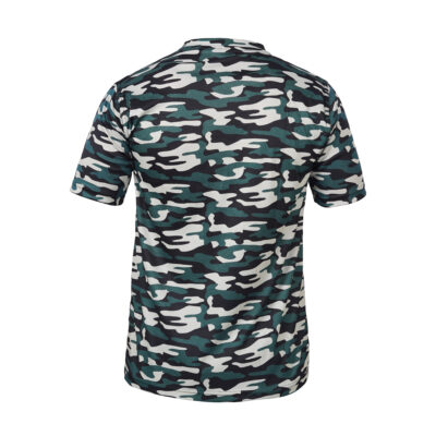 Men Army Military Camo Tshirt Half Sleeve